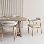 Esstisch Innations 230x120 cm in Grau-Beige mit Mikrozement-Effekt