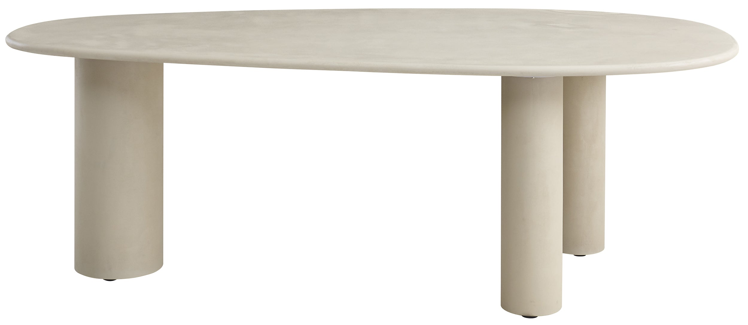 Esstisch Innations 230x120 cm in Grau-Beige mit Mikrozement-Effekt