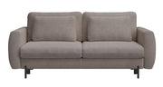 Drei-Sitzer-Schlafsofa Rane mit Stauraum, beige, hydrophobes Chenille