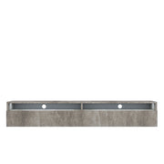 TV-Schrank Rednaw 180 cm Beton mit Beleuchtung