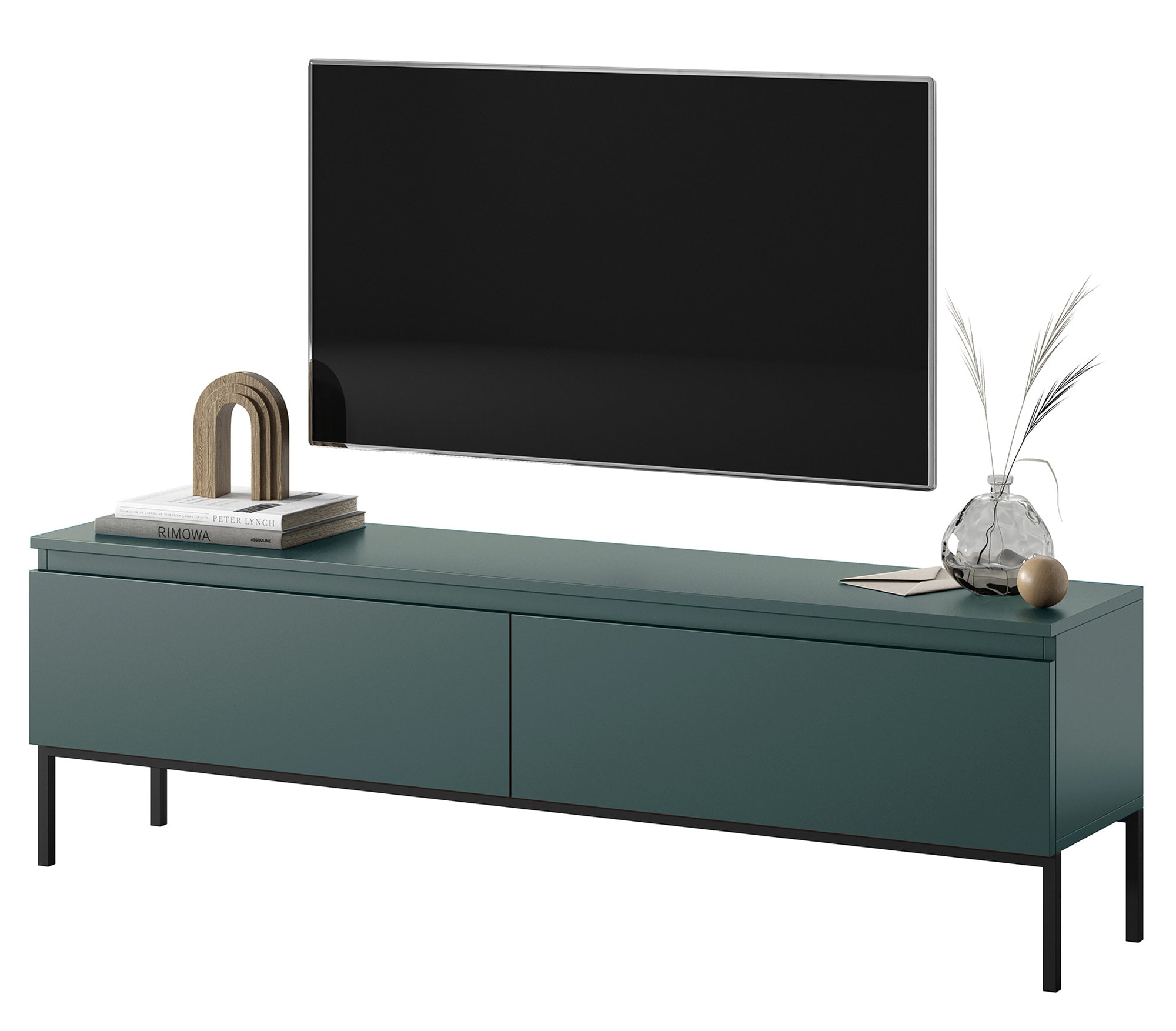 TV-Schrank Bemmi 150 cm Dunkelgrün