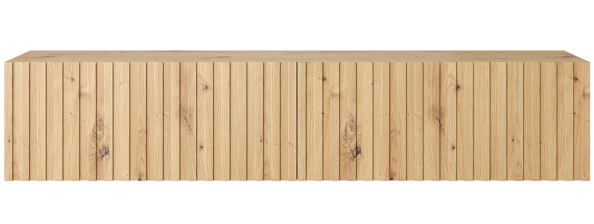TV-Schrank Telire 138,6 cm Artisan Eiche Lamellen