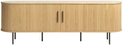 TV-Schrank Gativel 180 cm Lamellen Eiche Natur
