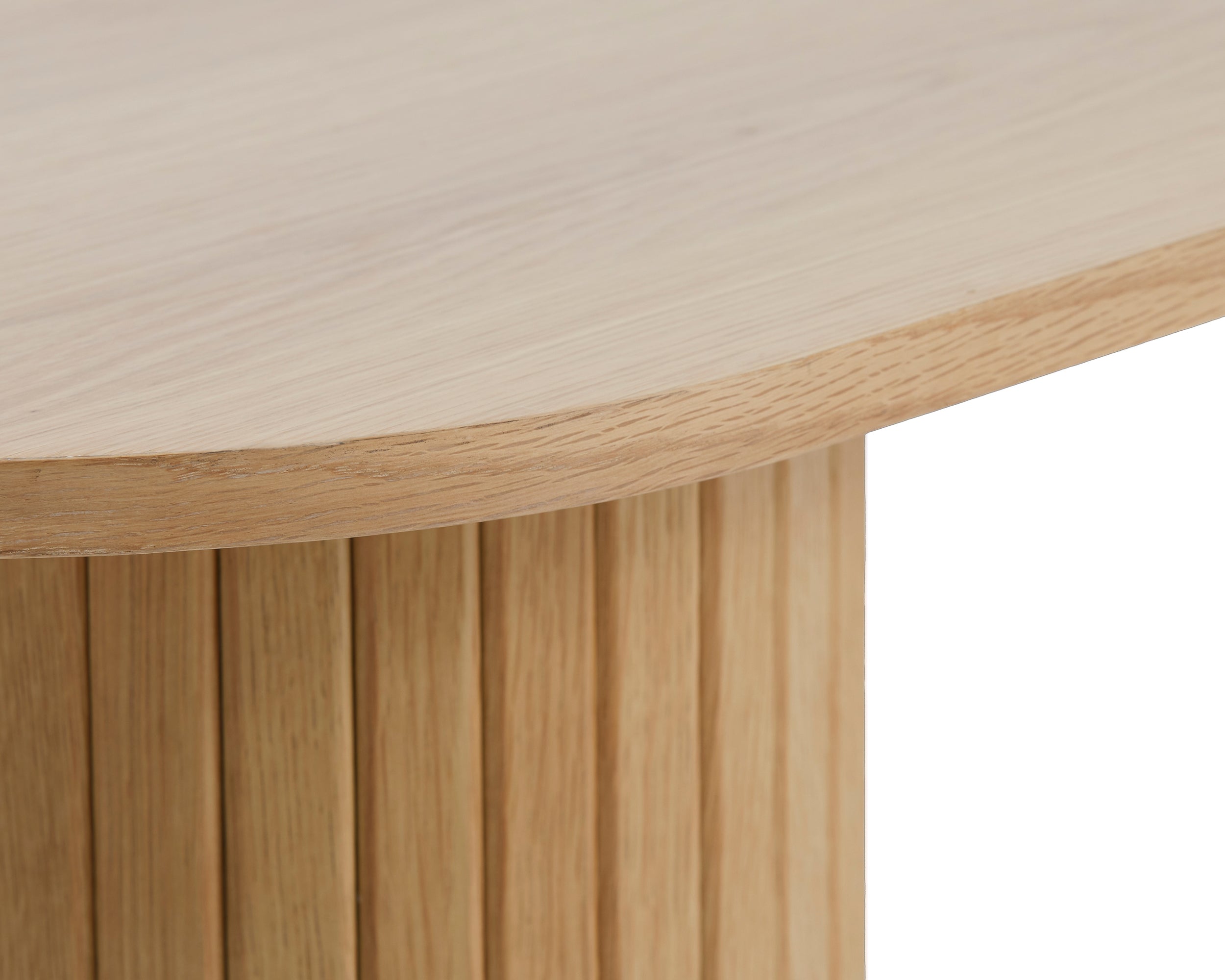 Gativel Konsole 130 cm Lamellen natürliche Eiche