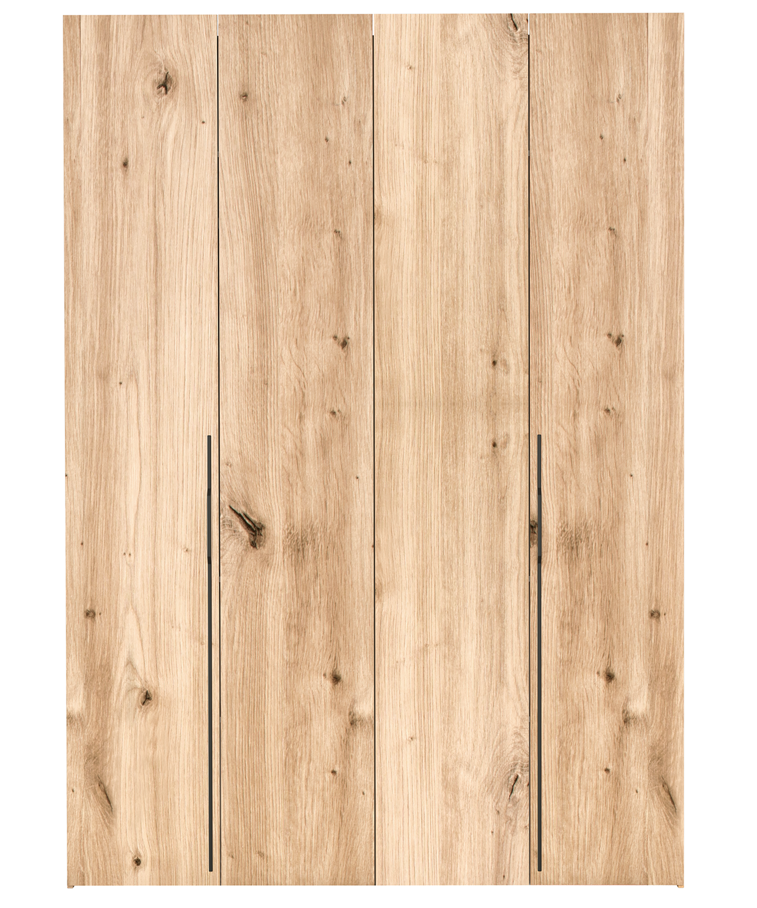 Zweiturige Bari-Garderobe mit drei Schubladen, 170 cm, Artisan-Eiche