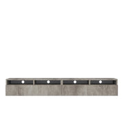 TV-Schrank mit zwei Schubladen Rednaw 200 cm Beton