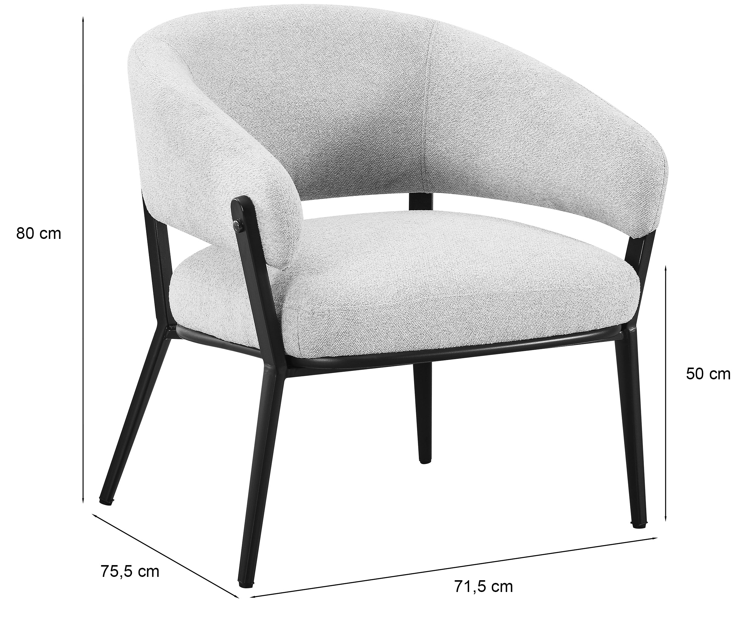 Relaxsessel Symbled brauner Chenille