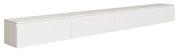 Hängender TV-Schrank Bemmi 300 cm Weiß