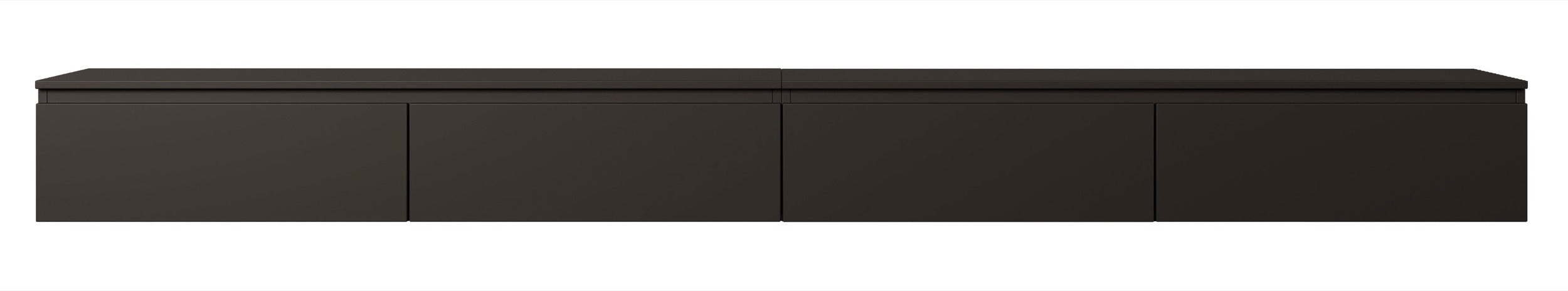 Bemmi Hängeschrank für TV 300 cm schwarz