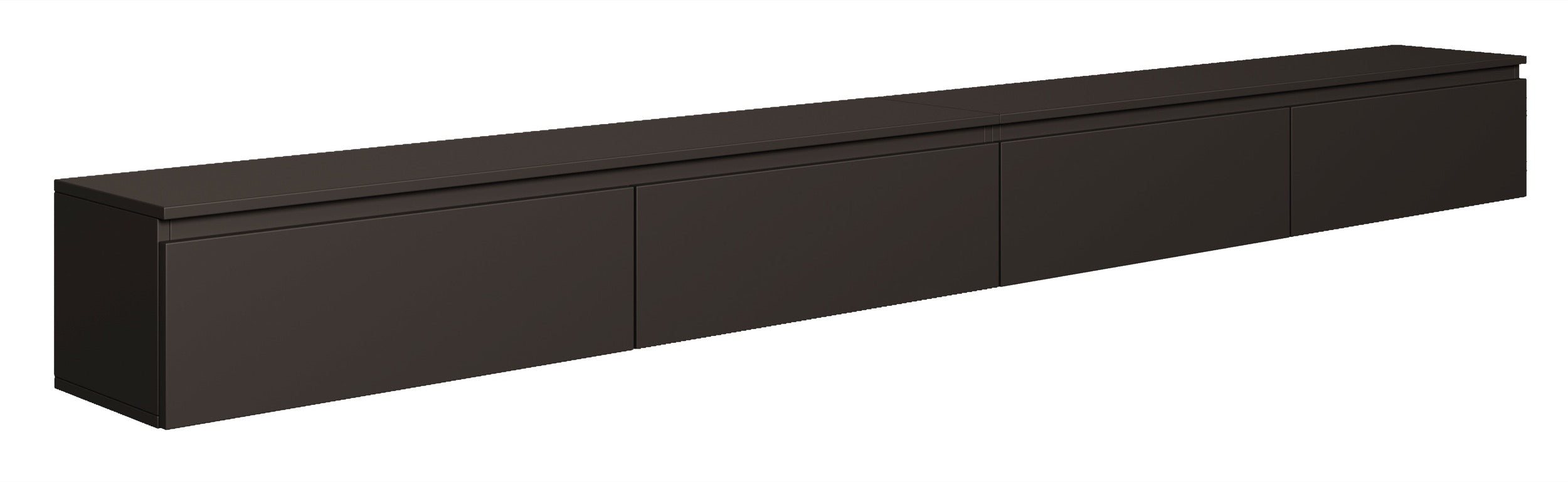 Bemmi Hängeschrank für TV 300 cm schwarz