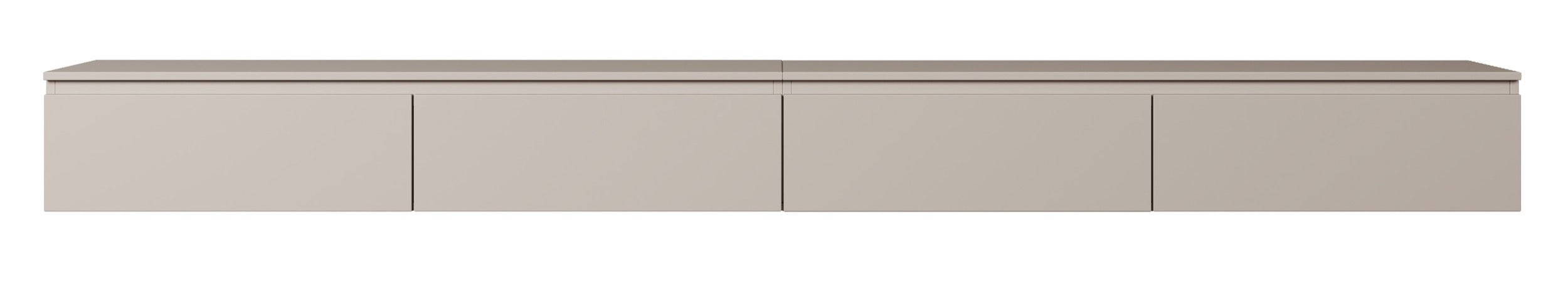 Hängender TV-Schrank Bemmi 300 cm Kaschmir
