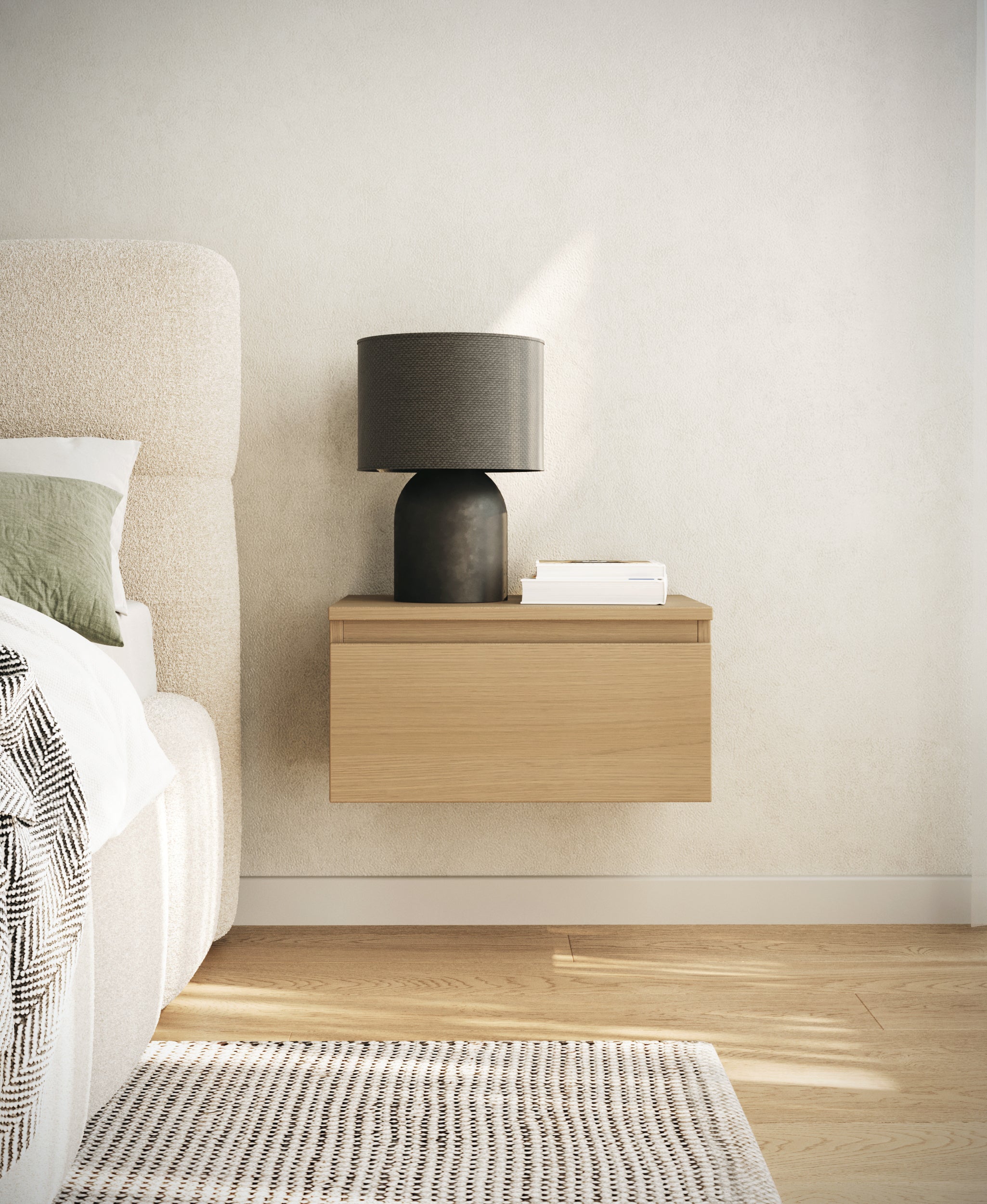 Hängender Nachttisch Bemmi 49 cm Lindberg-Eiche