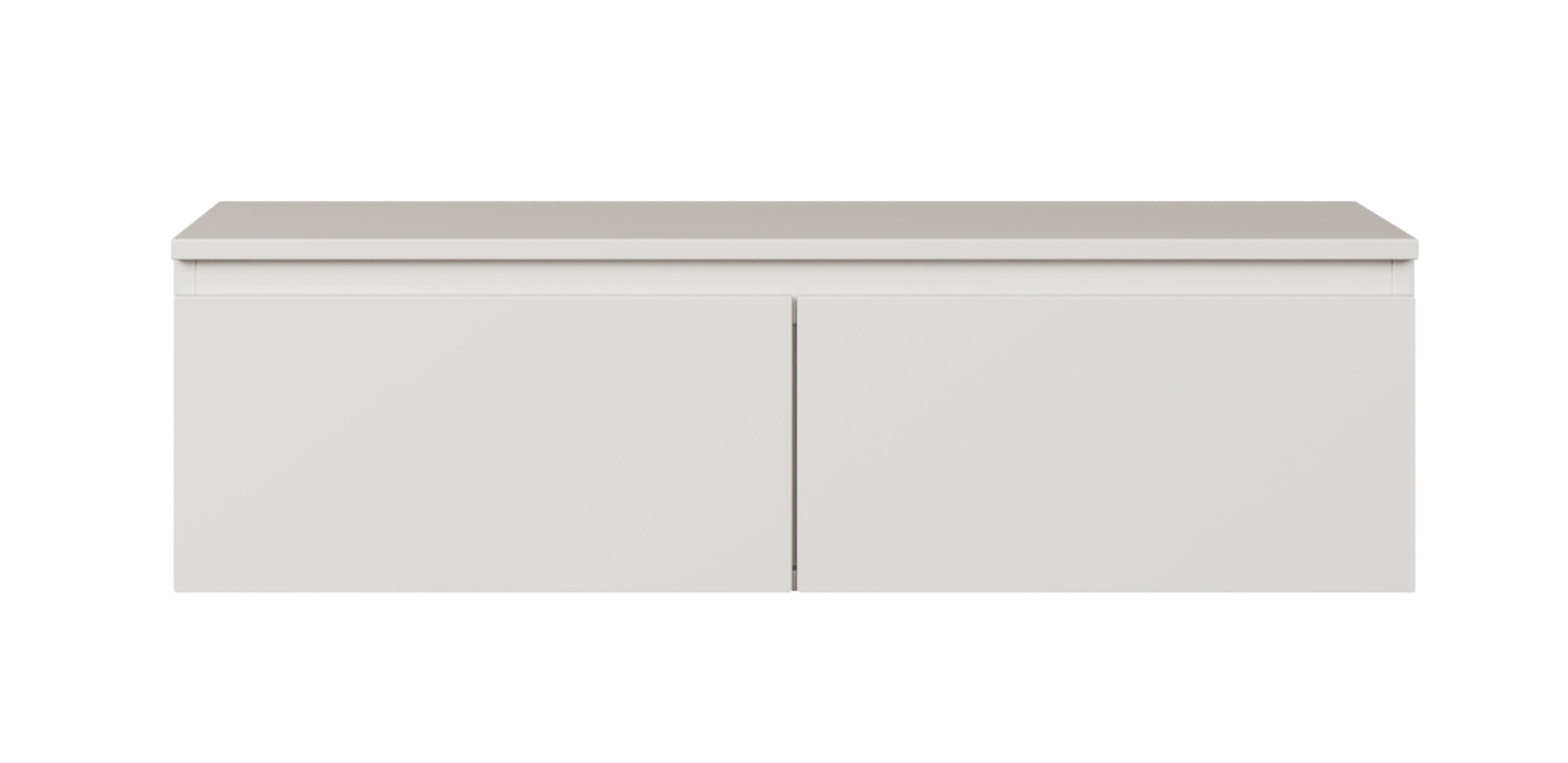 Hängender TV-Schrank Bemmi 100 cm Weiß