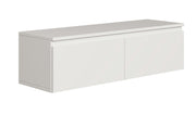 Hängender TV-Schrank Bemmi 100 cm Weiß