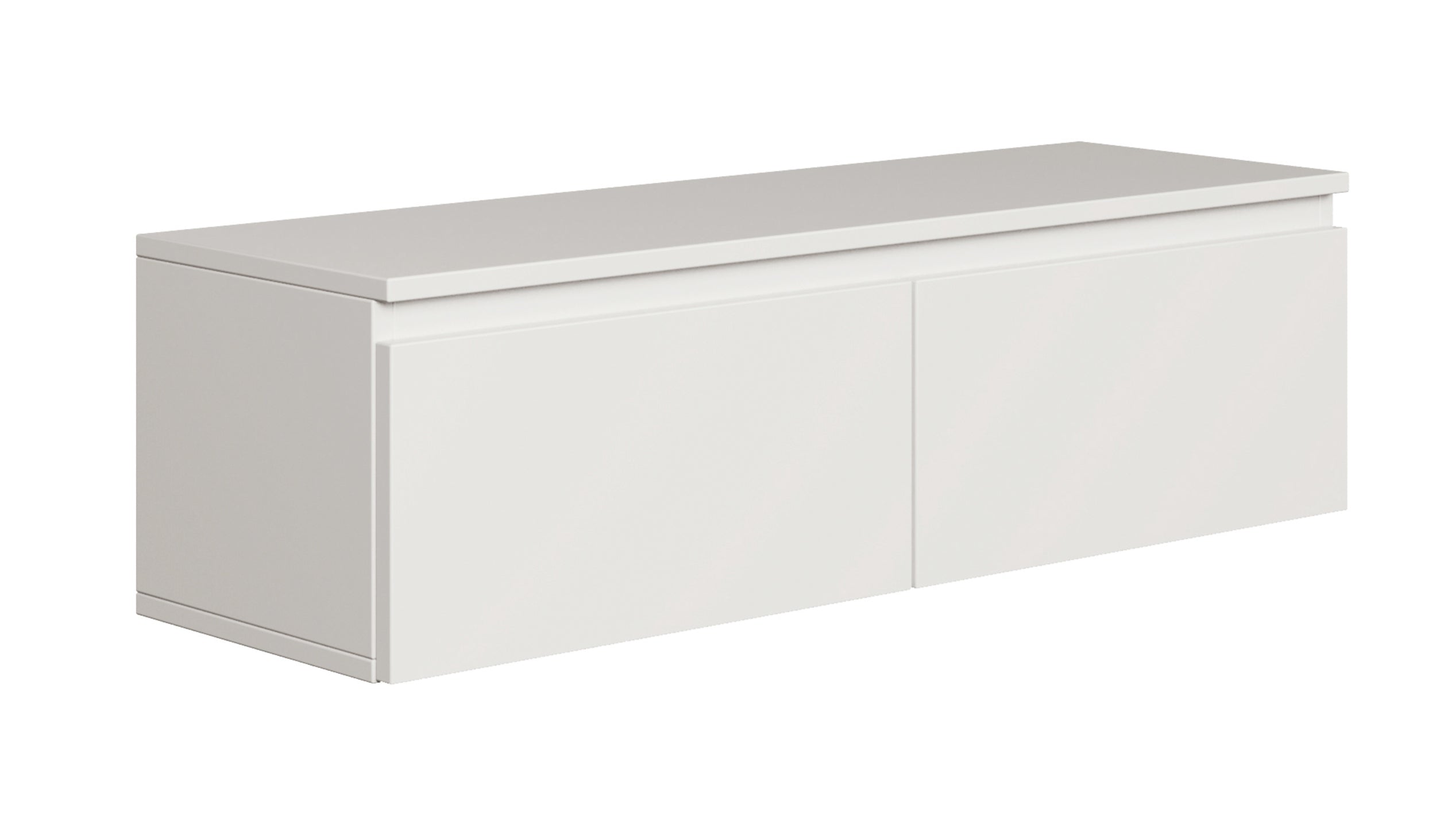 Hängender TV-Schrank Bemmi 100 cm Weiß