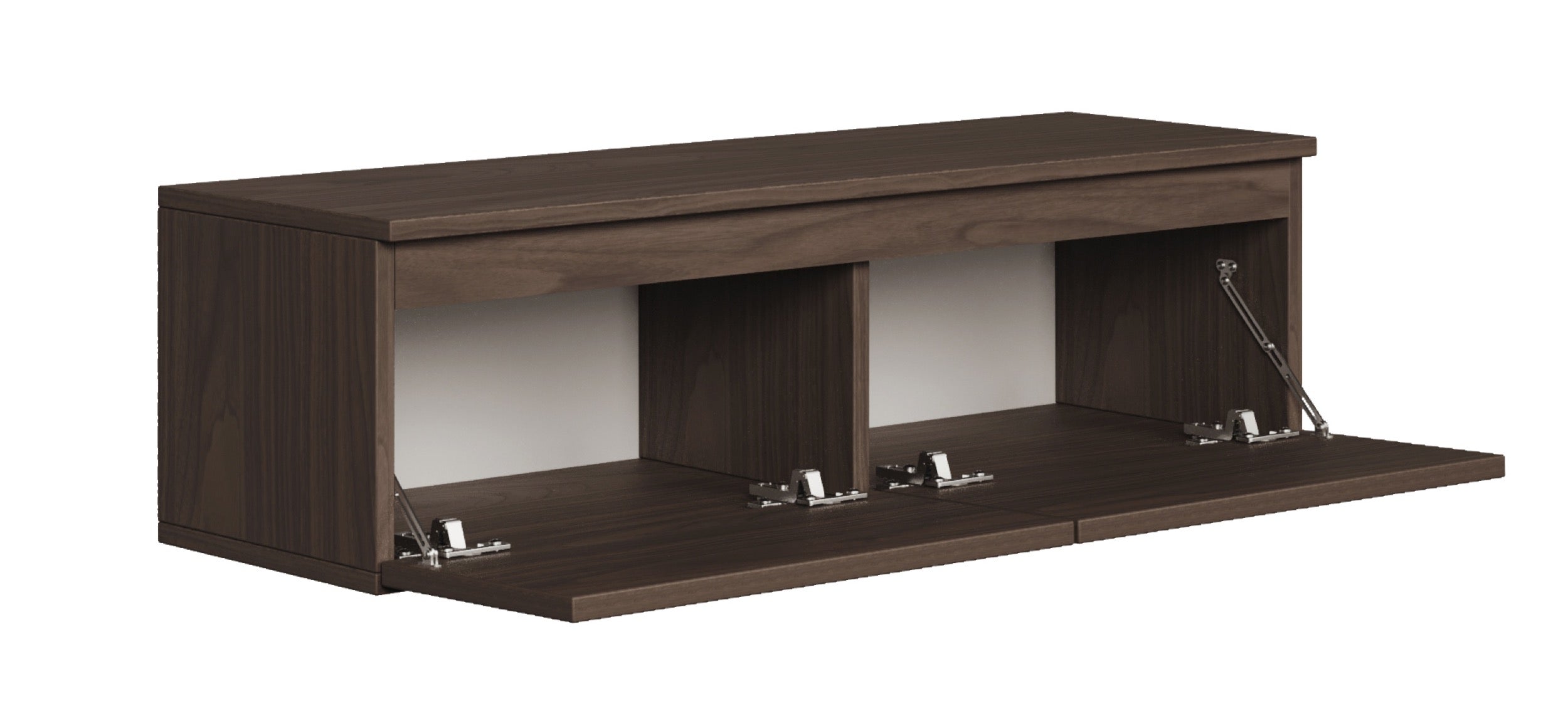 Hängender TV-Schrank Bemmi 100 cm Wisconsin-Nussbaum