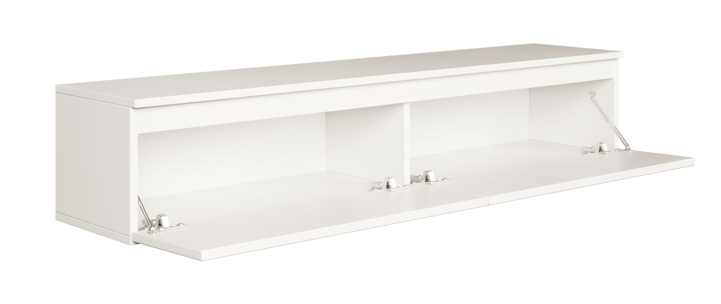 Hängender TV-Schrank Bemmi 150 cm Weiß