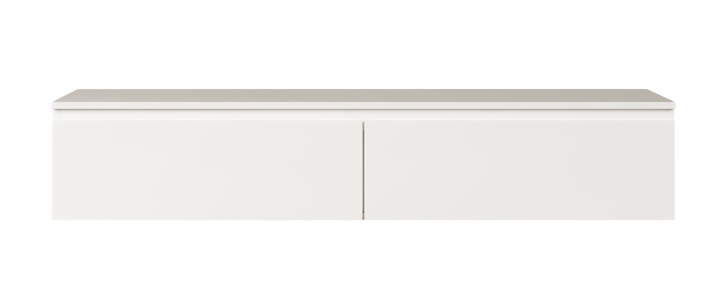 Hängender TV-Schrank Bemmi 150 cm Weiß