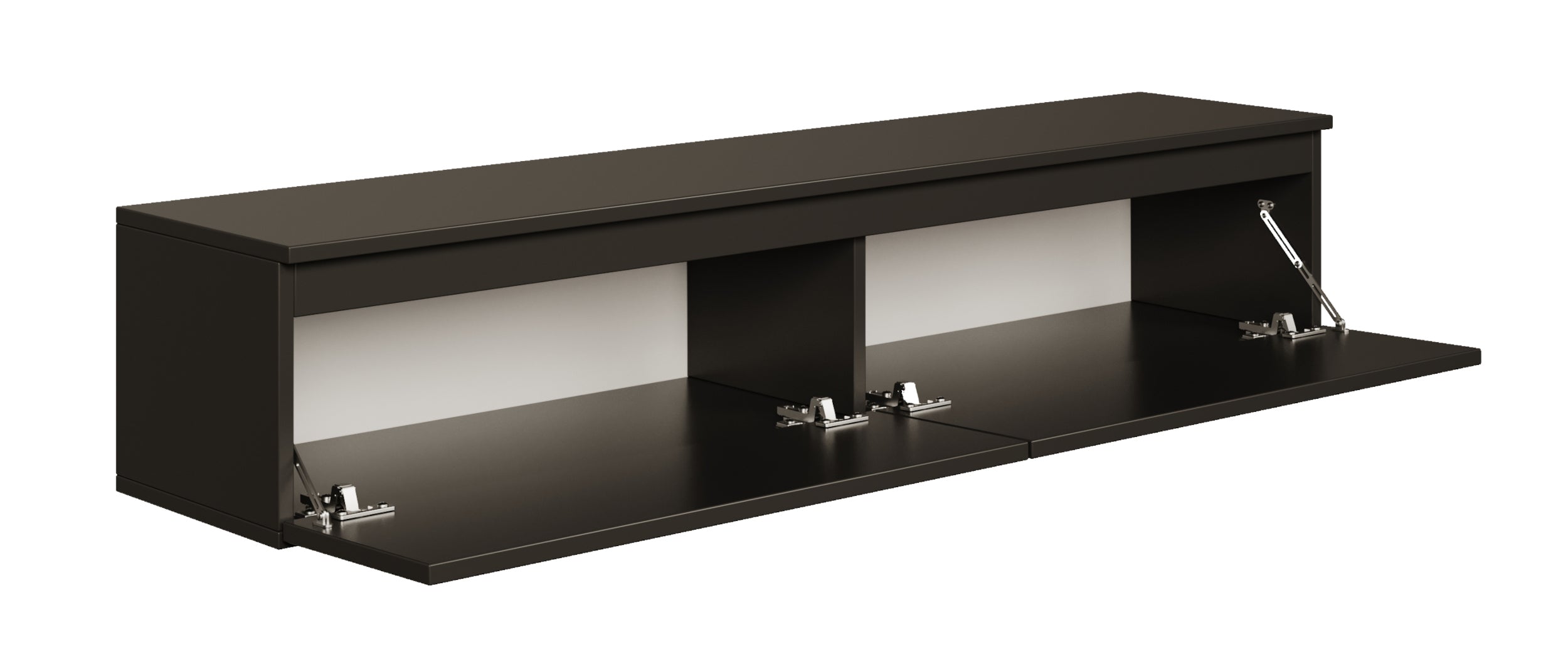 Bemmi Hängender TV-Schrank 150 cm Schwarz