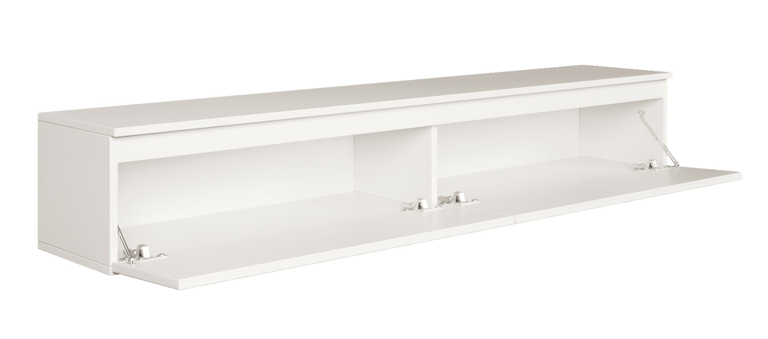 Hängender TV-Schrank Bemmi 175 cm Weiß