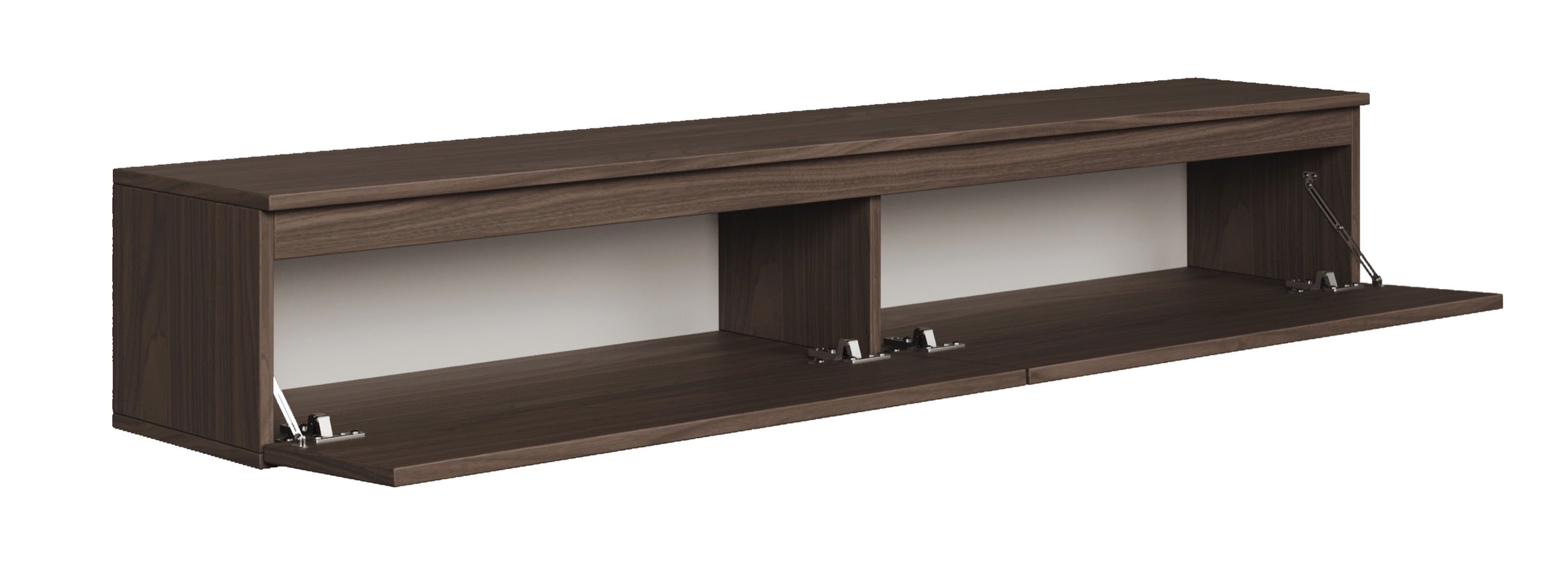 Hängender RTV-Schrank Bemmi 175 cm Wisconsin-Nussbaum