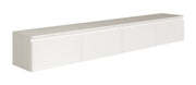 Bemmi Hängender TV-Schrank 200 cm Weiß