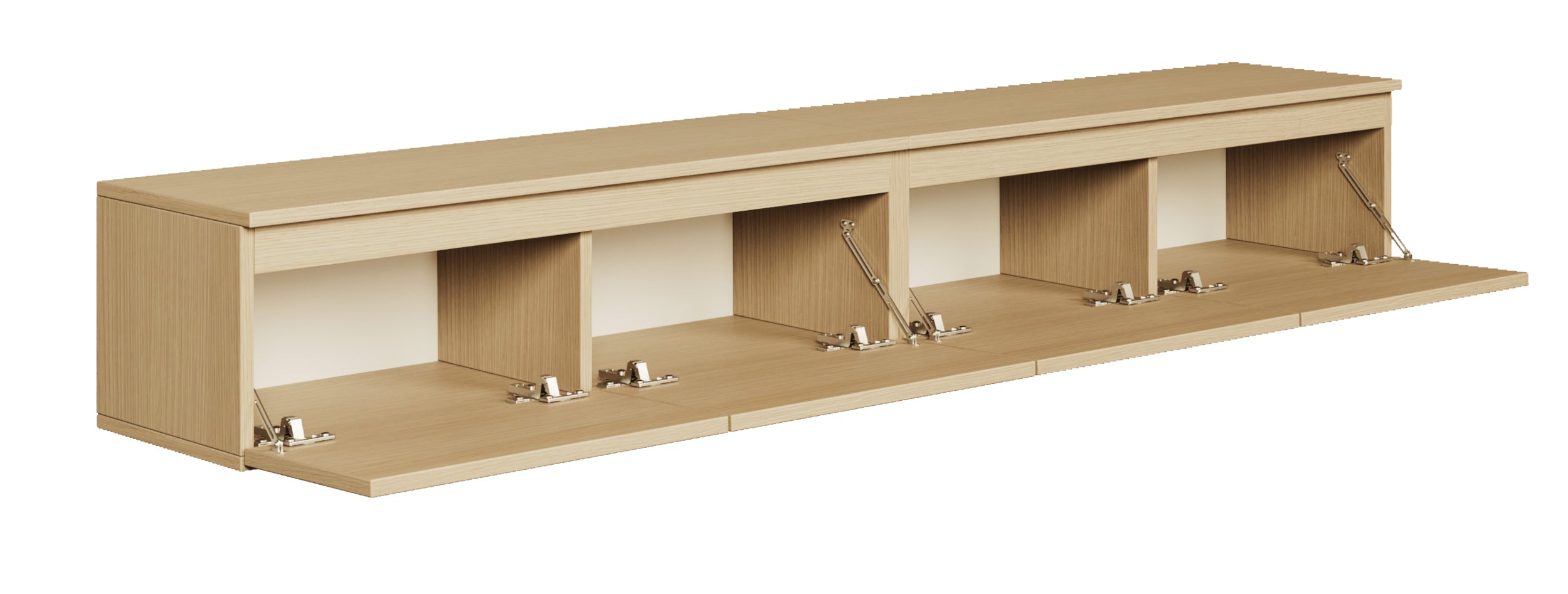 Hängender TV-Schrank Bemmi 200 cm Lindberg-Eiche