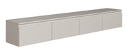 Hängender TV-Schrank Bemmi 200 cm Kaschmir