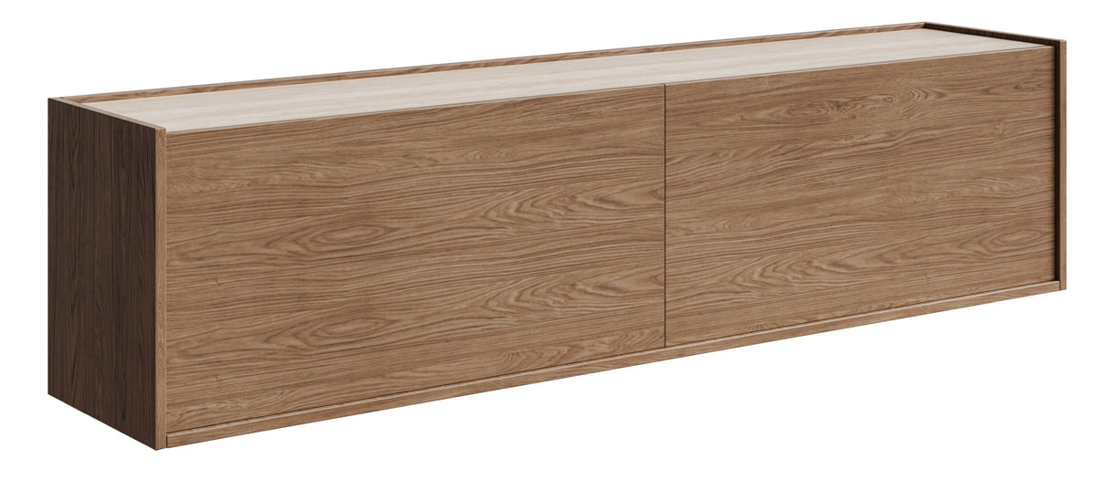 TV-Schrank Cabby 180 cm Eiche Casella/Taormina Travertin