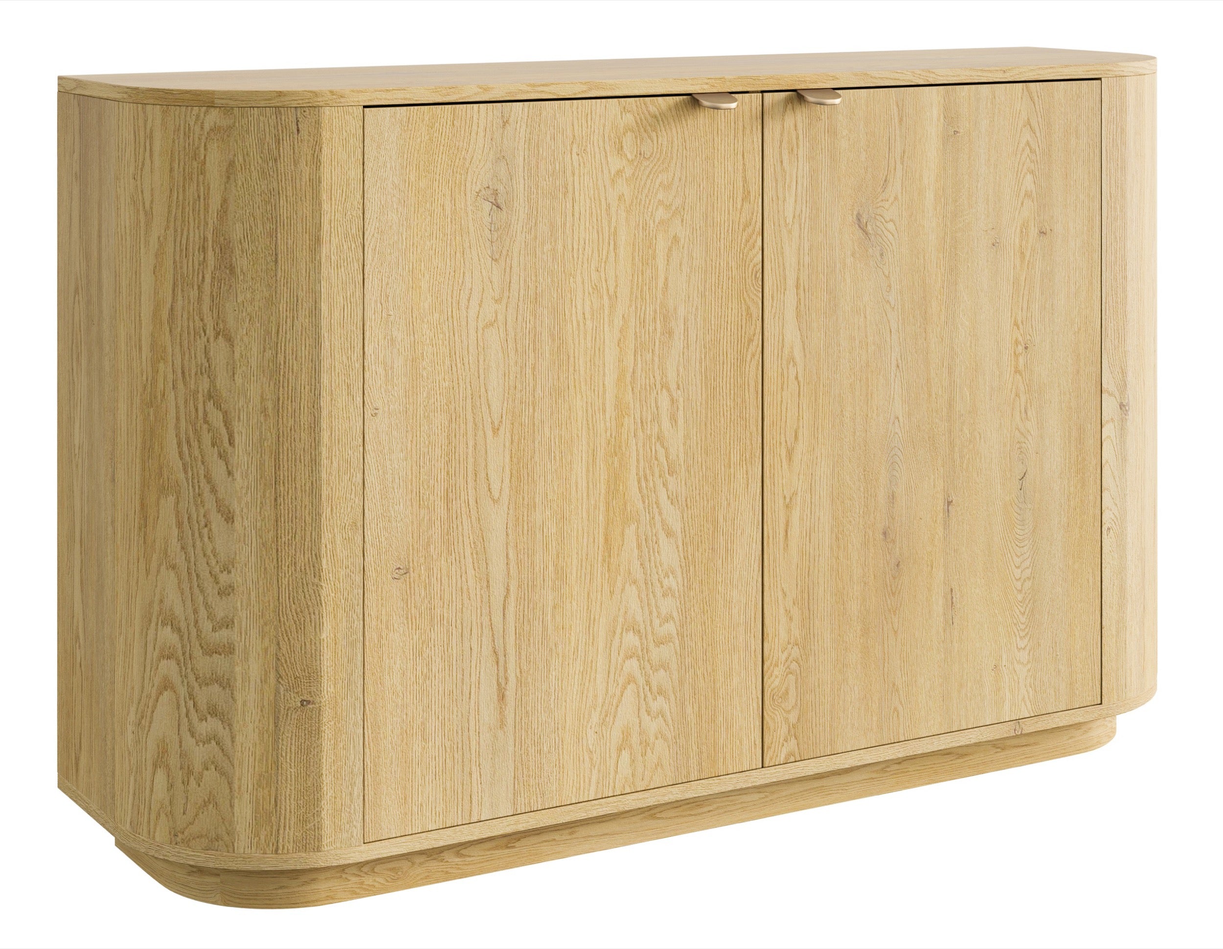 Zweittürige Kommode Coru 140 cm Eiche Cremona Torro