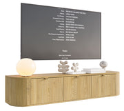 Hängender TV-Schrank Coru mit drei Klappen, 175 cm