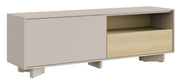 TV-Schrank Distria mit Schublade 140 cm Kaschmir/Vicenza-Eiche