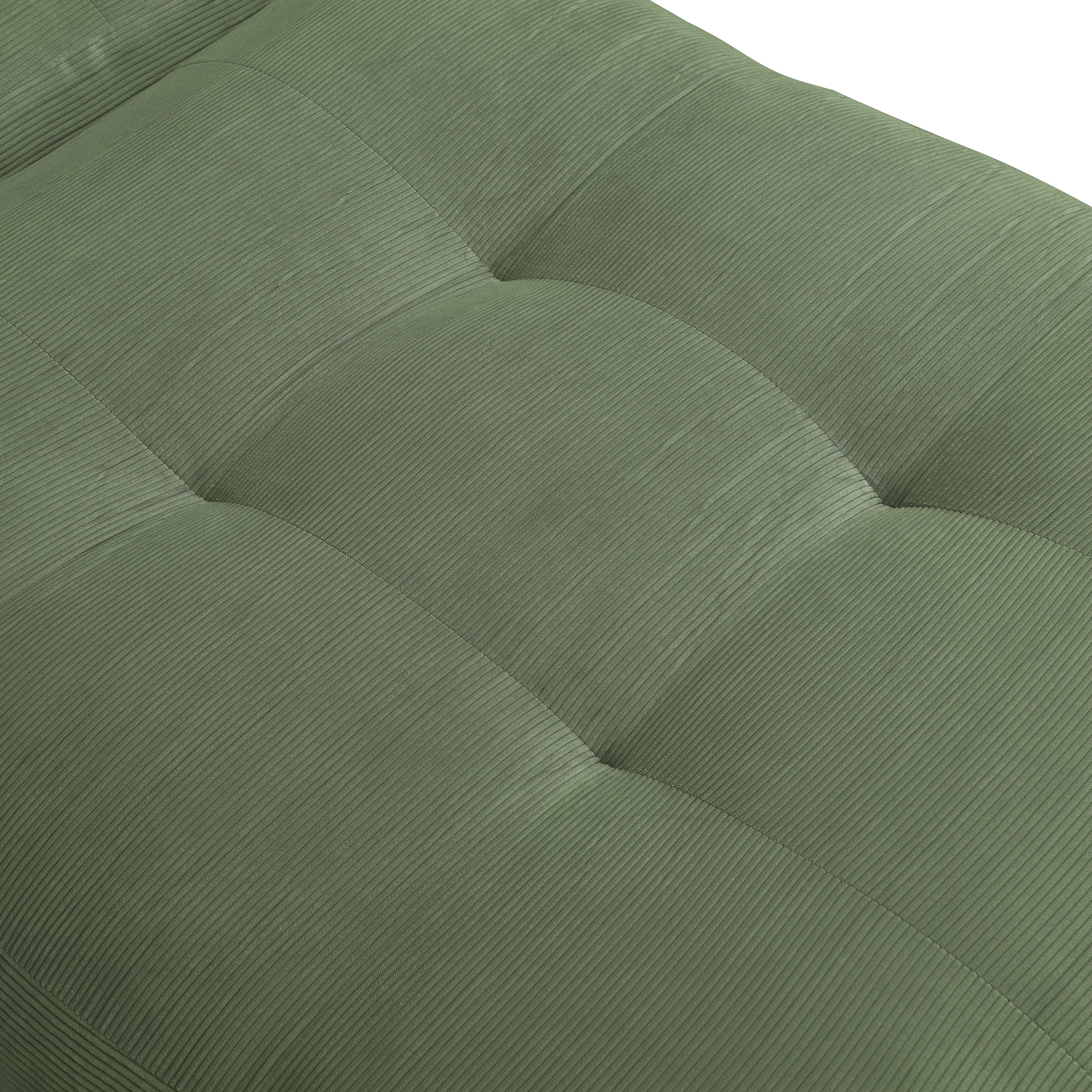 Grüner Milessive Samt-Sessel mit Liegefunktion