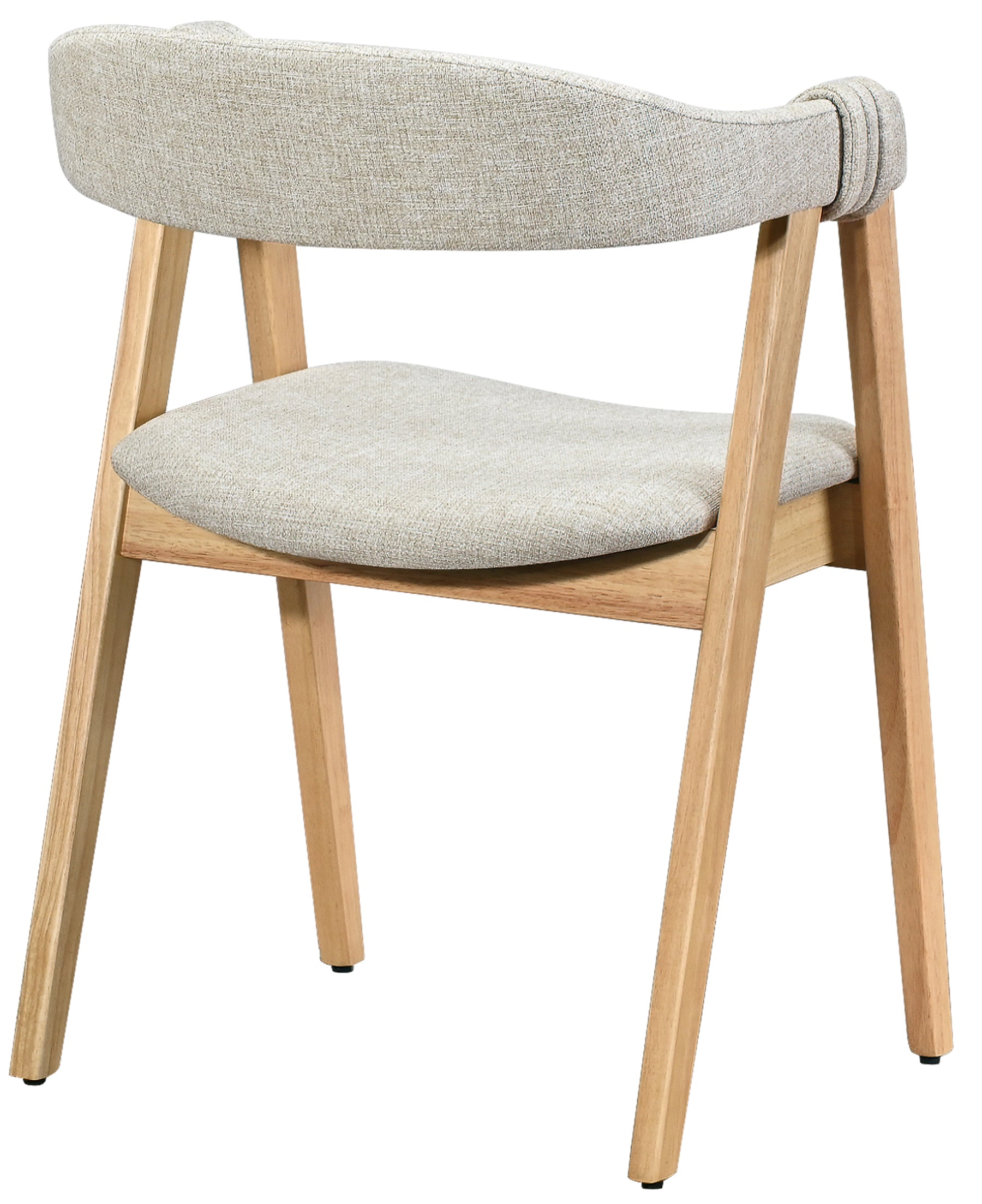 Holzstuhl für das Esszimmer Inneles in natürlicher Eiche/beige