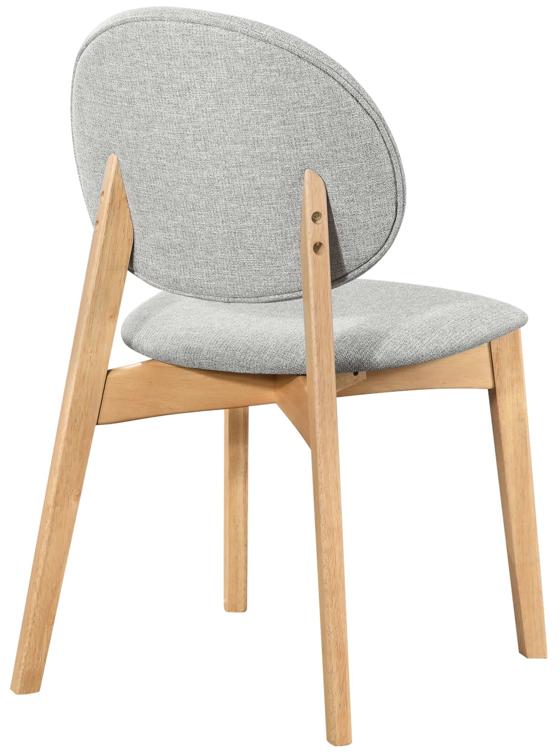 Holzstuhl für das Esszimmer Stenne natürliche Eiche/hellgrau