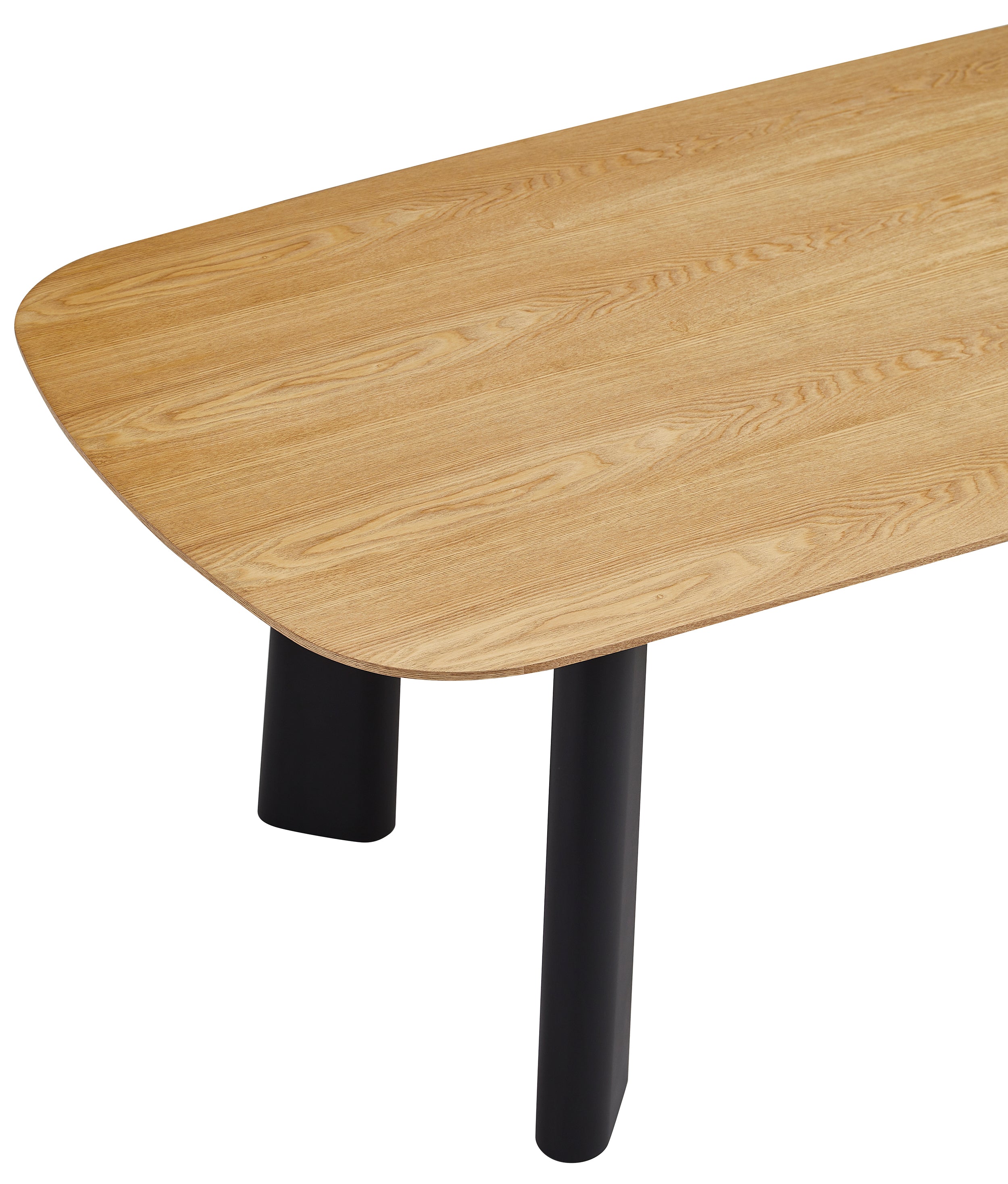 Esstisch Viciate 215x105 cm, furniert mit natürlicher Eiche