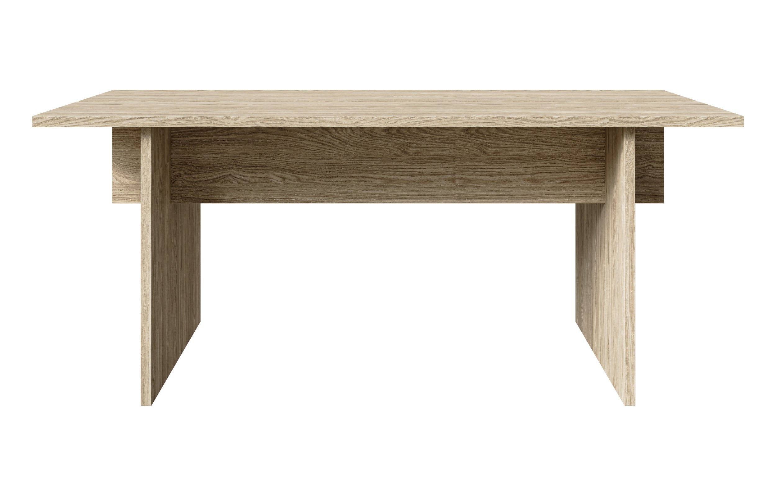 Duelio Tisch mit geteilten 180 cm Tischplatte, geölte Eiche