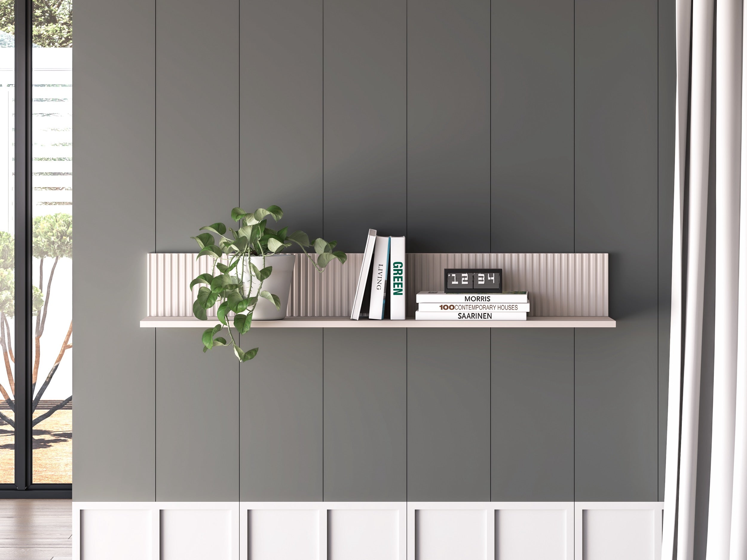 Hängeregal Dunea 120 cm Kaschmir