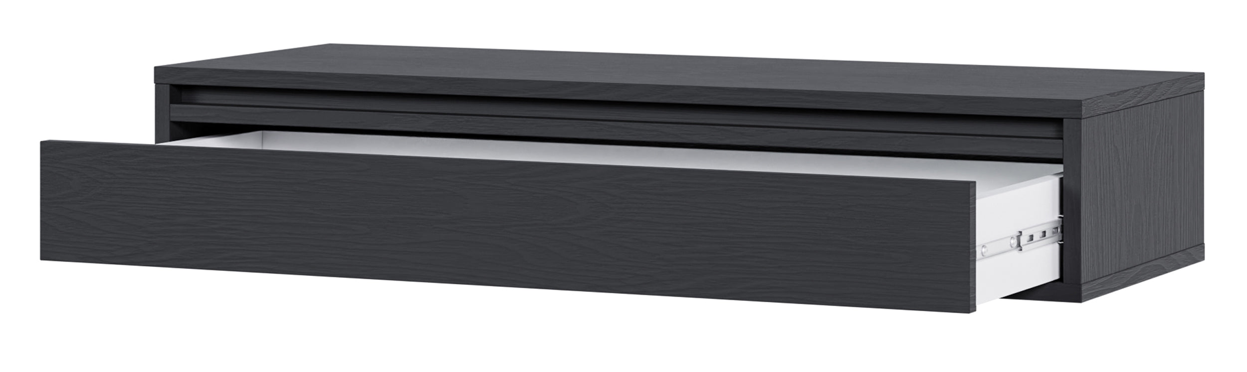 Evo-Konsole mit Hängeschublade 90 cm Schwarz