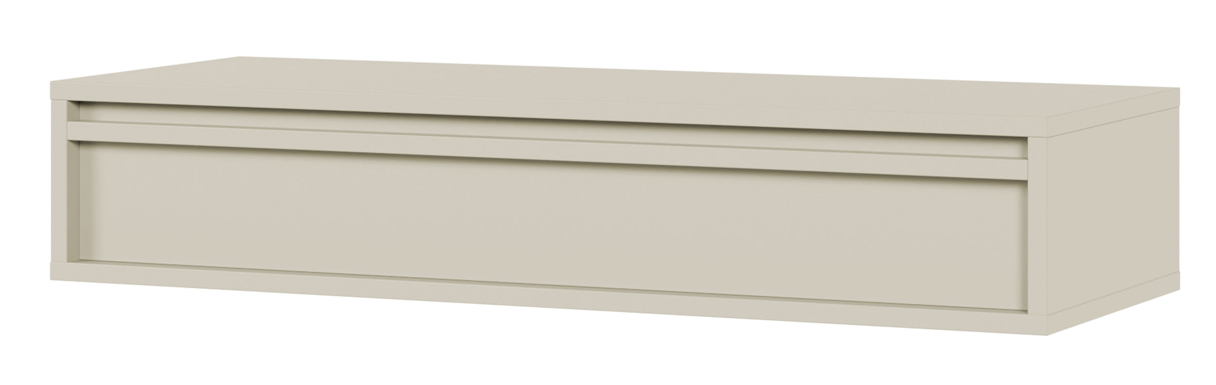 Evo-Konsole mit hängender Schublade 90 cm Sandbeige