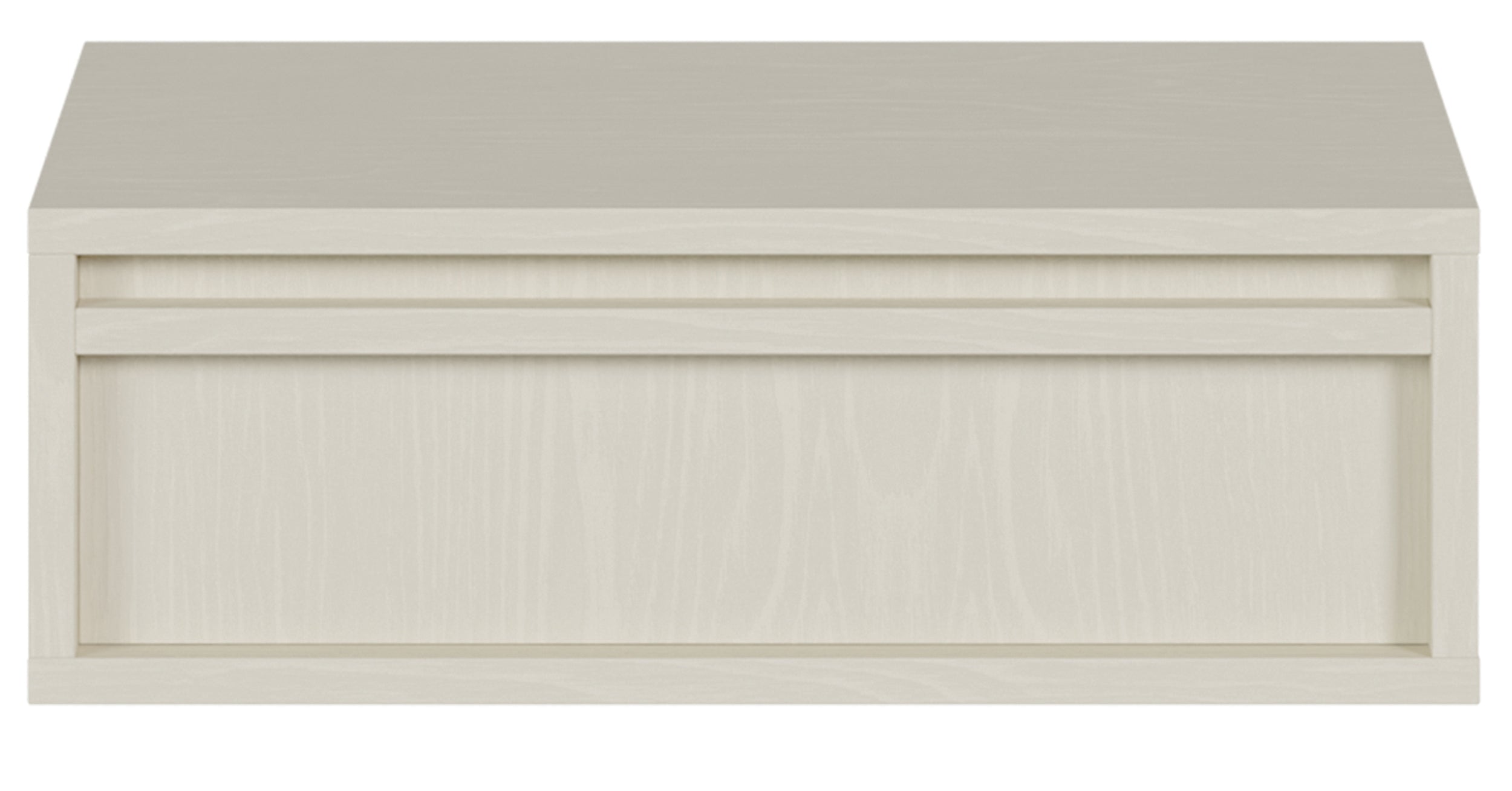 Hängender Nachttisch Evo mit Schublade 50 cm Sandbeige