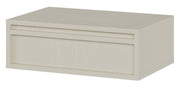 Hängender Nachttisch Evo mit Schublade 50 cm Sandbeige