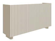 Drehtür-Kommode Fiorra 144 cm Kaschmir