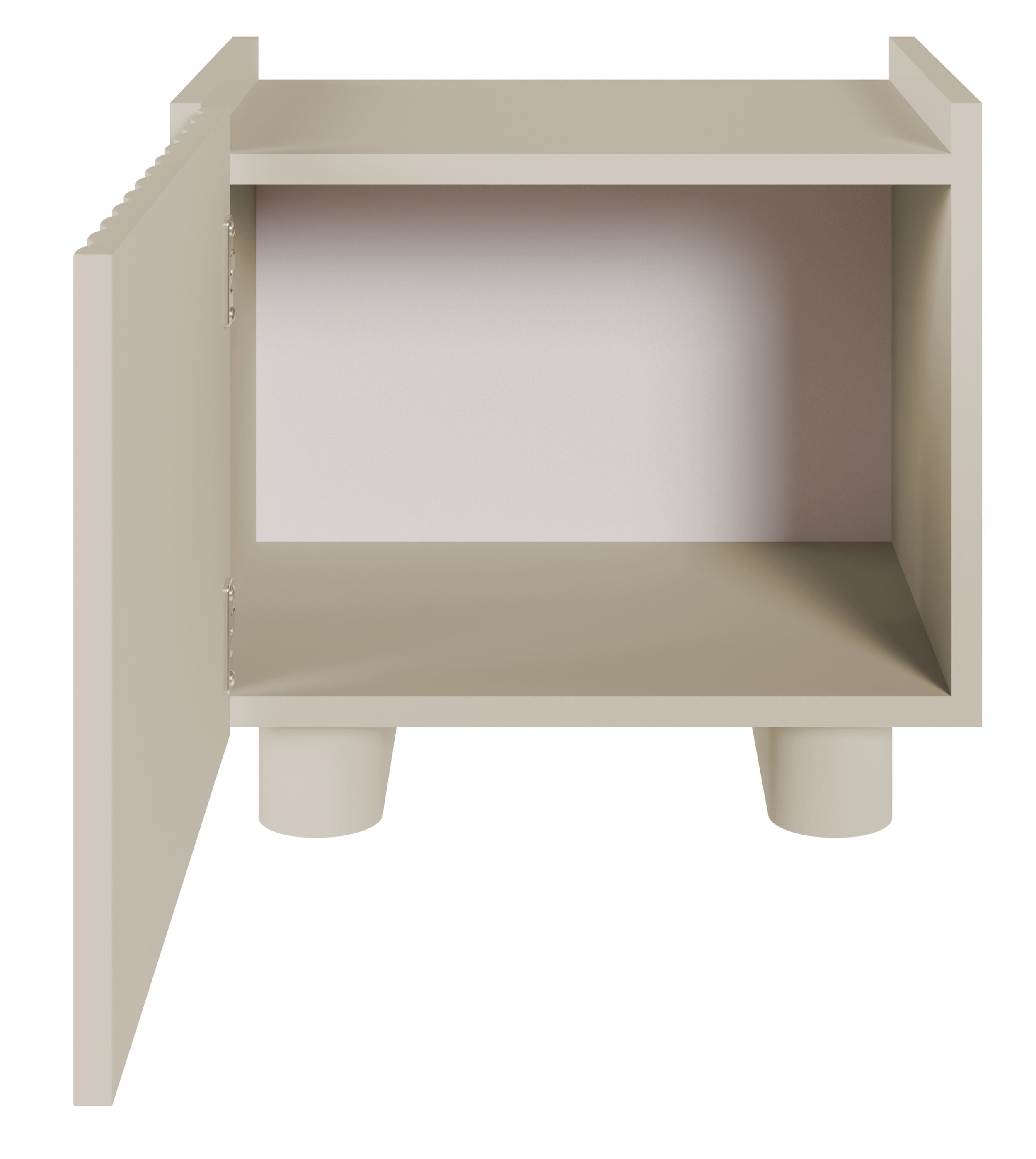 Nachttisch Fiorra 48 cm Kaschmir