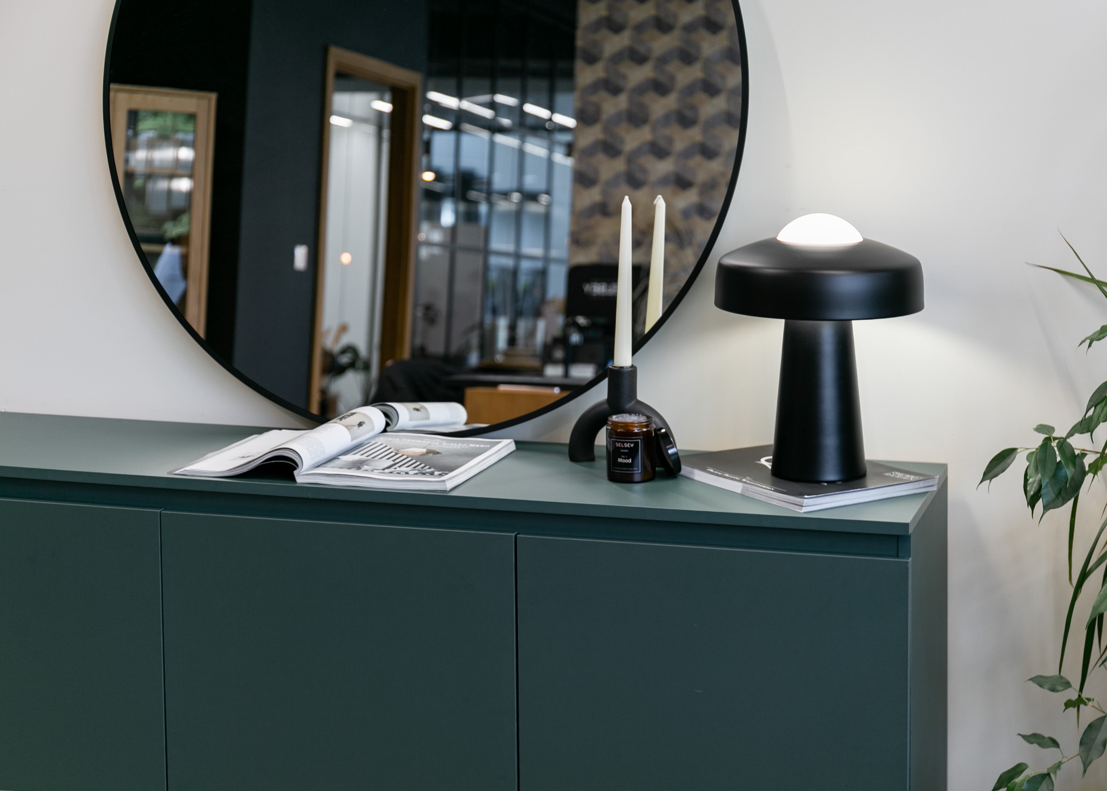 Drehtürenschrank Bemmi 150 cm Dunkelgrün