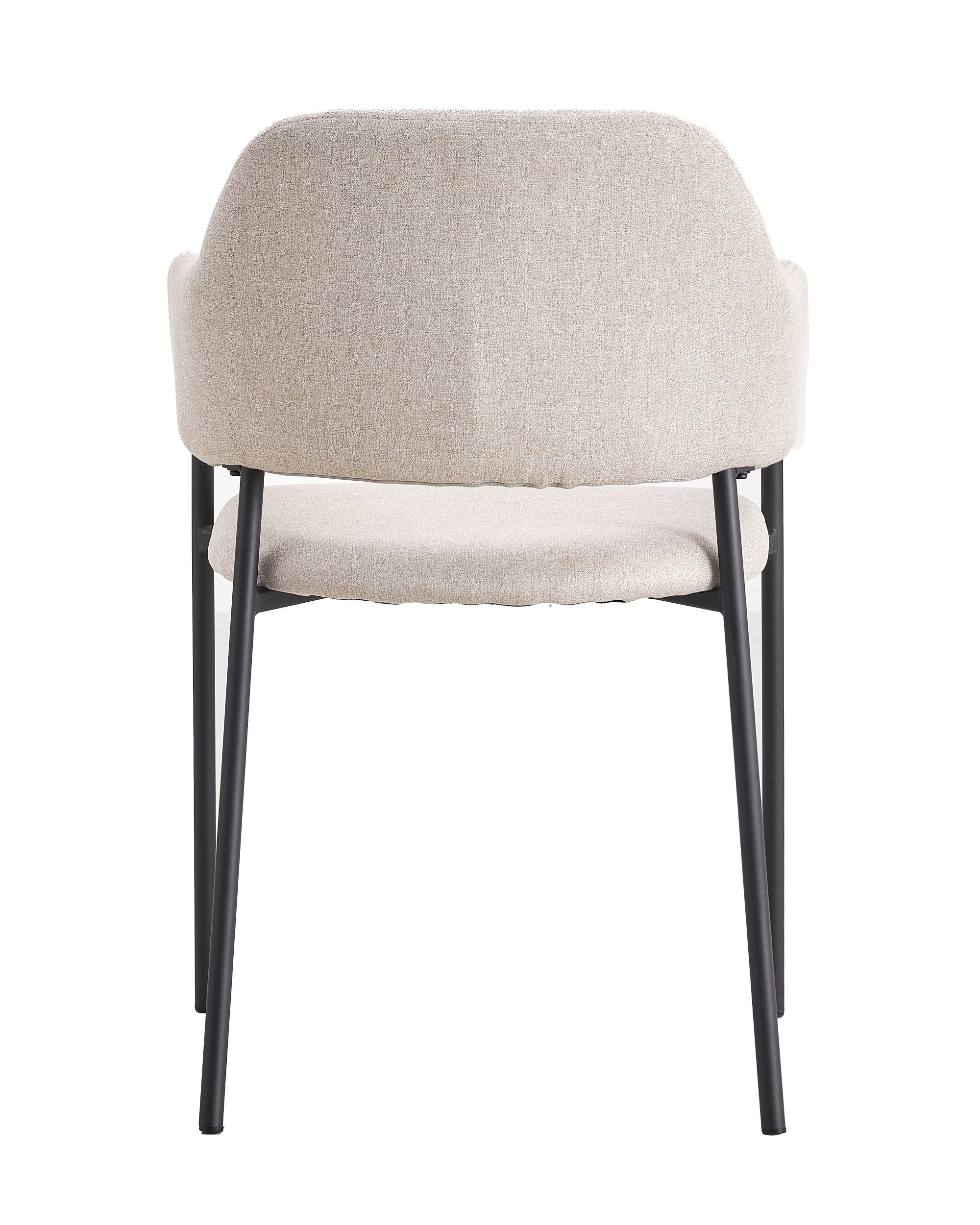 Bezogenes Stuhl mit Armlehnen Azhai beige