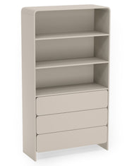 Lummo Regal mit drei Schubladen 100 cm Kaschmir