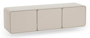 Hängender dreitüriger TV-Schrank Lummo 156 cm Kaschmir