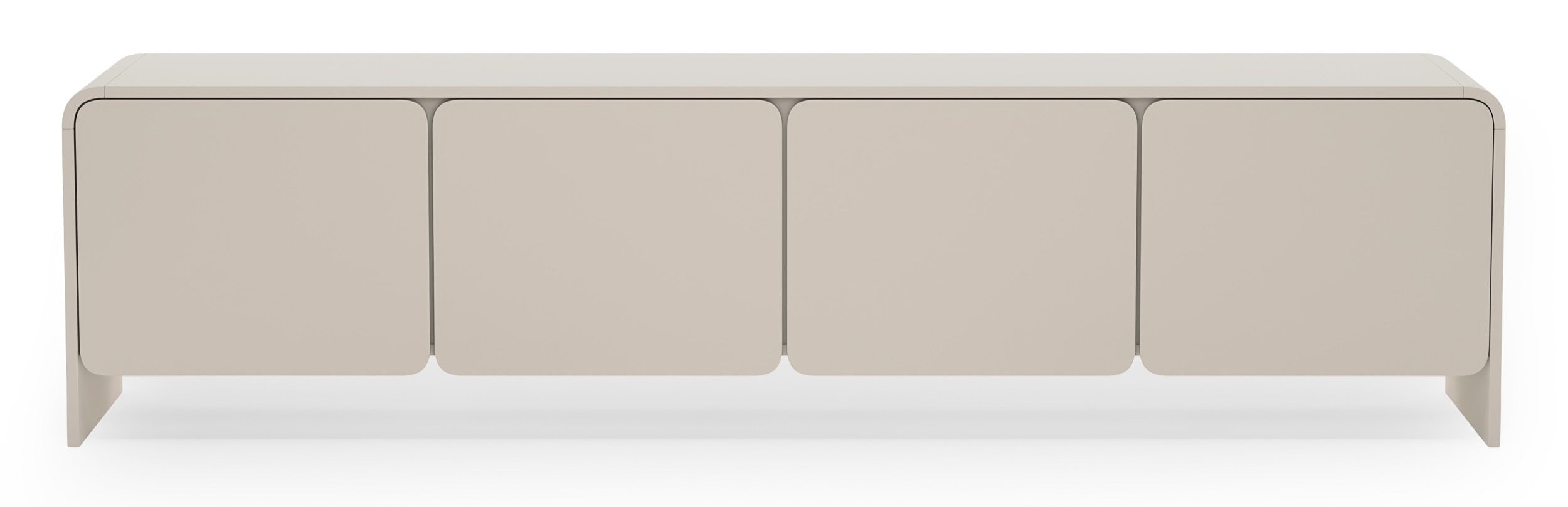 Vier­türiger TV-Schrank Lummo 207 cm Kaschmir