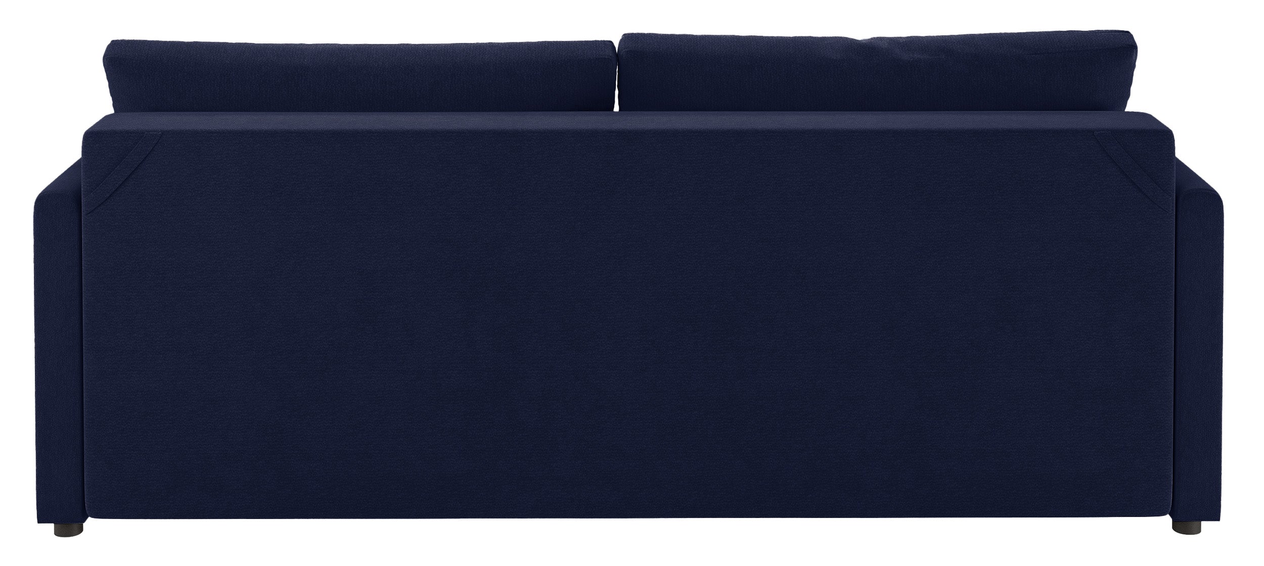 Dreisitziges ausklappbares Sofa Lorro mit Stauraum, granatfarbener Chenille-Bezug